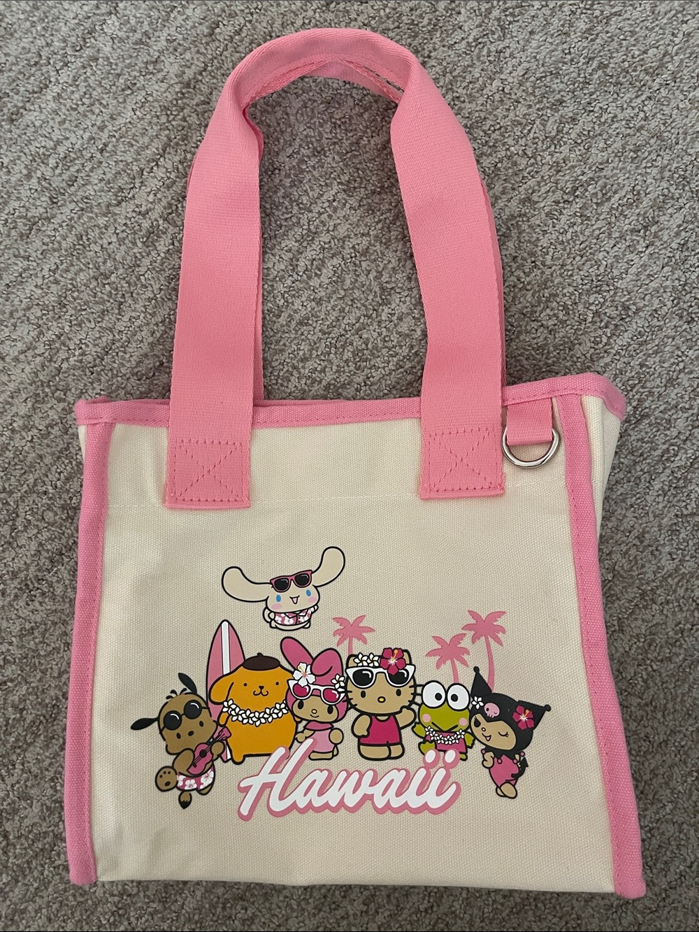 Hello Kitty & Friends Beach Party - Hawaii Mini Tote (NWOT)